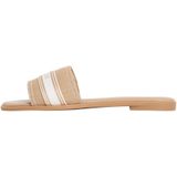 Tommy Hilfiger Flat Mule Sandalet, 38, FW0FW09217, Haki, Kadın