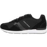 Tommy Hilfiger FM0FM05679 Runner Icon Mix Erkek Günlük Ayakkabı Siyah