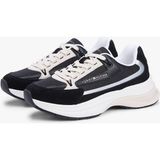 Tommy Hilfiger FW0FW09187 Th Sporty Chic Runner Kadın Günlük Ayakkabı - Siyah
