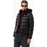 Tommy Hilfiger Gloss Down Slim Kadın Siyah Mont - BDS-Siyah - XS