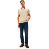 Tommy Hilfiger Haki Erkek Kazak MW0MW41949RBT_KNITTED Vertıcal Strı - XL