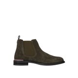 Tommy Hilfiger Haki Erkek Süet Bot CORE RWB HILFIGER SUEDE CHELSEA