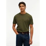 Tommy Hilfiger Haki Erkek T-Shirt MW0MW37508MT1_LIGHT Interlock Tee - XL
