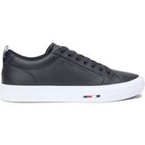 Tommy Hilfiger Harlem Street Lth Erkek Siyah Sneaker