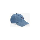 Tommy Hilfiger Heritage Tonal Logolu Denim Beyzbol Şapkası - Standart