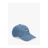 Tommy Hilfiger Heritage Tonal Logolu Denim Beyzbol Şapkası