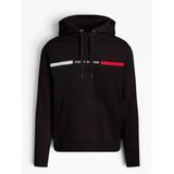 Tommy Hilfiger Hılfıger Chest Insert Hoody Erkek Mavi Kazak - Mw0mw37361