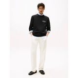 Tommy Hilfiger HILFIGER STACKED SWEATSHIRTS Erkek Siyah Kazak MW0MW39376BDS