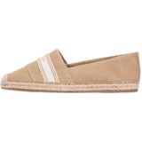 Tommy Hilfiger Hilfiger Webbing ESP Kadın Espadrilles, Haki Safari Tuval, 39 EU