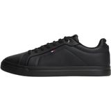 Tommy Hilfiger Icon Court Light Ess Erkek Spor Ayakkabı, Black, 41