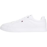 Tommy Hilfiger Icon Court Light Ess Erkek Spor Ayakkabı, White, 43
