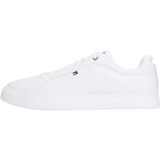 Tommy Hilfiger Icon Court Light Ess Erkek Spor Ayakkabı, White, 45