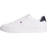 Tommy Hilfiger ICON COURT LIGHT LEATHER Erkek Spor Ayakkabı White 45