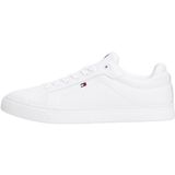 Tommy Hilfiger icon court lth flag ess Erkek Ayakkabı White 44 EU