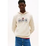 Tommy Hilfiger Icon Hılfıger Hoodıe Erkek Bej Kazak Mw0mw39586acg