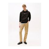 Tommy Hilfiger Icon Hılfıger Hoodıe Erkek Siyah Kazak Mw0mw39586bds