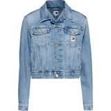 Tommy Hilfiger IZZIE SLM JACKET AH6114 Kadın Ceket, İndigo, L