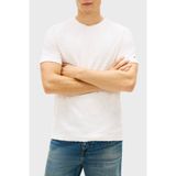 Tommy Hilfiger Jakarlı Pamuklu Regular Fit Bisiklet Yaka T Shirt Erkek T SHİRT MW0MW42381 Z00