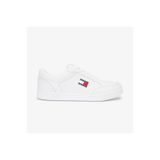 Tommy Hilfiger Jeans Cupsole Long Lace Leather Erkek Beyaz Spor Ayakkabı & Sneaker