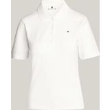 Tommy Hilfiger Kadın Beyaz Logolu T-Shirt