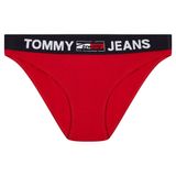 Tommy Hilfiger Kadın Bikini Tarzı İç Çamaşırı, birincil kırmızı, L