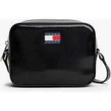 Tommy Hilfiger Kadın Çapraz Çanta Black Materyal ile Şık Görünüm ve Ergonomik Tasarım AW0AW17864BDS - STD