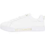 Tommy Hilfiger Kadın CHIQUE COURT SNEAKER Spor Ayakkabı White 38