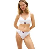 TOMMY HILFIGER Kadın CLASSIC THONG Tanga White XS
