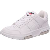 Tommy Hilfiger Kadın Deri Sneaker En0en02475ybl, Ekru, 40