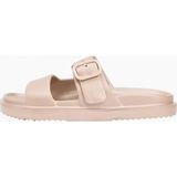 Tommy Hilfiger Kadın Double Strap Sandal Pearl Terlik FW0FW091140HT - Altın