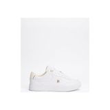 Tommy Hilfiger Kadın Essentıal Chıc Court Sneaker Beyaz Düz Tabanlı Şık Ayakkabı