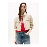 Tommy Hilfiger Kadın Haki Trucker Ceket