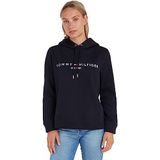 TOMMY HILFIGER Kadın HERITAGE HILFIGER HOODIE LS Sweatshirt Desert Sky XL