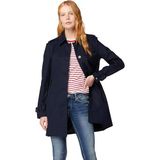 TOMMY HILFIGER Kadın HERITAGE SINGLE BREASTED TRENCH Trençkot MIDNIGHT XS