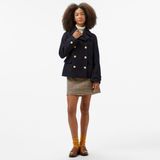 Tommy Hilfiger Kadın Kahverengi Etek - 0M7-Kahverengi - 36