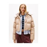 Tommy Hilfiger Kadın Kahverengi Şişme Ceket - XS