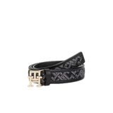 Tommy Hilfiger Kadın Kemer Aw0Aw17764Bds,Siyah 90
