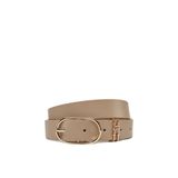 Tommy Hilfiger Kadın Kemer, Beige, 75 Beden