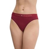 Tommy Hilfiger Kadın Kırmızı Coordinate Brief Külot, XL Beden