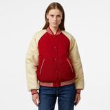 Tommy Hilfiger Kadın Kırmızı Mont - XNN-Kırmızı