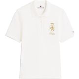 Tommy Hilfiger Kadın / Kız Beyaz Tommy Hilfiger Gold Crest Reg Ss Po, Ybl Beyaz Kadın Polo T-Shirt