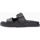 Tommy Hilfiger Kadın Light Double Strap Sandal Terlik FW0FW08953BDS - Siyah