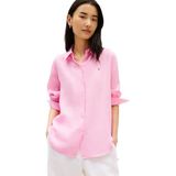 Tommy Hilfiger Kadın L/S tişört, Pembe (Gül Yaprağı), 68