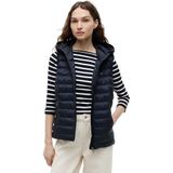 TOMMY HILFIGER Kadın LW PADDED GLOBAL STRIPE VEST Yelek Desert Sky XS