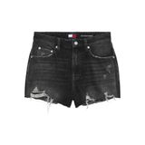 Tommy Hilfiger Kadın Marka Logolu Günlük Kullanıma Uygun Koyu Gri Şort DW0DW22687 1BZ