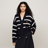 Tommy Hilfiger Kadın Mavi Triko - DW5-Mavi
