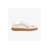 Tommy Hilfiger Kadın Metalik Kaplama Bağcıklı Yan Tarafta TH Monogram Plakası Altın Sneaker FW0FW09026-0HT