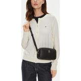 TOMMY HILFIGER KADIN OMUZ ÇANTASI AW0AW15179-BDS
