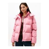 Tommy Hilfiger Kadın Pembe Şişme Ceket