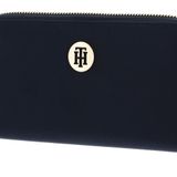 Tommy Hilfiger Kadın Poppy Sust Large Cüzdan, Lacivert, Tek Beden